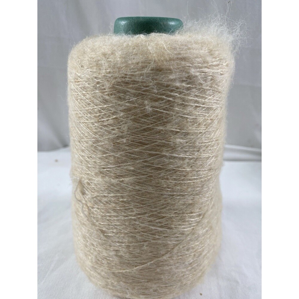 Cone Yarn Spool Yarn Light Beige 180g Net Weight #971